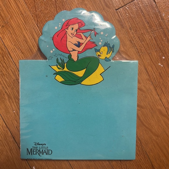 Vintage Disney The Little Mermaid notepads - Picture 5 of 7